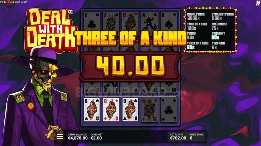 Person playing casino game